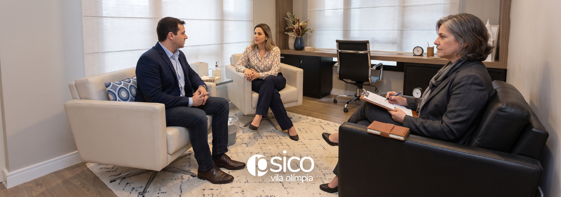 Entenda como a Terapia de casal TCC melhora a comunicação, fortalece relacionamentos e ajuda na resolução de conflitos. Agende sua consulta na Psico Vila Olímpia.